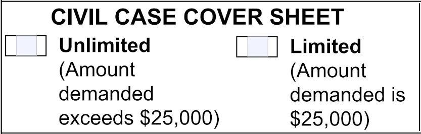 california cm-010 limited and unlimited civil case cover sheet multiple plaintiffs
